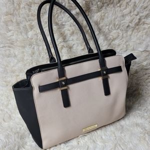 Liz Claiborne Tuxedo Purse